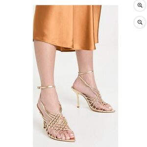 Schutz Tinah sandals platina